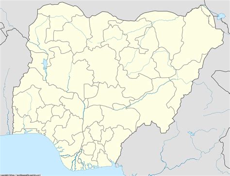 nigeria wiki|outline of nigeria map.